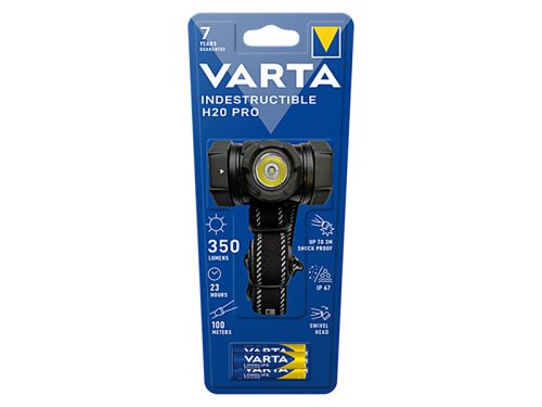 Varta H20 Pro mini LED zseblámpa, Fekete