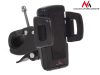 Maclean MC-684 kerékpáros telefontartó, 35-80mm, Fekete