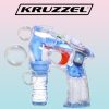 Kruzzel 8676 szappanbuborék pisztoly, Átlátszó/Kék