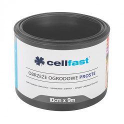   Cellfast CEN-77772 - egyenes kerti szegély 10cm x 9m, grafit