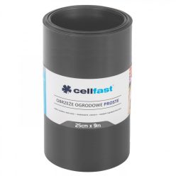   Cellfast CEN-77880 - egyenes kerti szegély 25cm x 9m, grafit