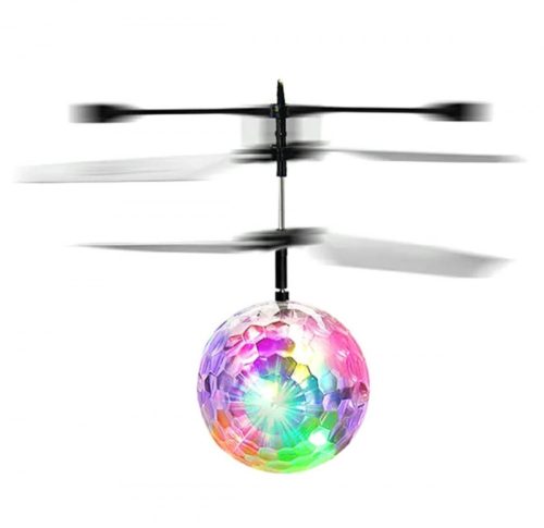 Aptel AG362D - repülő disco labdás led ufo, többszínű