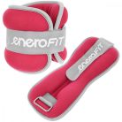 Enero Fit 581304 - neoprén csukló és bokasúly, 2x1kg, rózsaszín/szürke