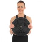 Enero Fit 585258 - öntöttvas súlytárcsa, 20kg, fekete