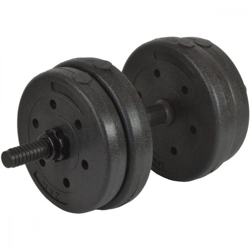 Enero Fit 589645 - kompozit kézi súlyzó, 20kg, fekete