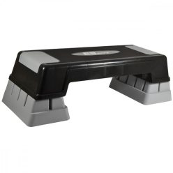   Eb Fit Aerobic Step - 3 fokozatú step pad, 70x28cm, szürke/fekete
