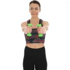 Enero Fit 1029221 - neoprén bevonatú kézi súlyzó készlet, 2x0,5kg, zöld