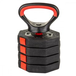   Eb Fit 1039176 - kettlebell súlyzó, 10kg (4x2,5kg), fekete/piros
