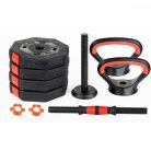 Eb Fit 1039183 - kettlebell súlyzó, 10kg, fekete/piros