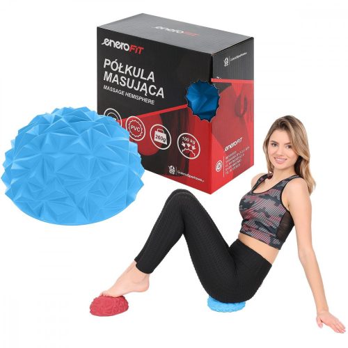 Enero Fit 1048321 - akupresszúrás masszázspárna, kék