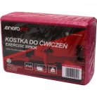 Enero Fit Exercise Cube Block - jóga fitness edző blokk, rózsaszín