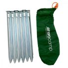 Enero Camp Pro Tent - 6db-os fém sátorrögzítő, 23cm, szürke