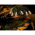 Saska Garden 1053288 - napelemes kerti LED füzér, 10LED, 3,8m, átlátszó