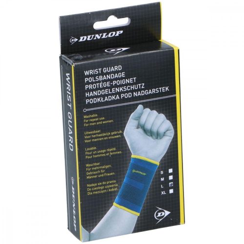 Dunlop Wrist Guard - csuklórögzítő, L-es méret, sötétkék