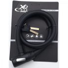 Xqmax Pro Cable Lock - kulcsos kerékpárzár, 80cm, fekete