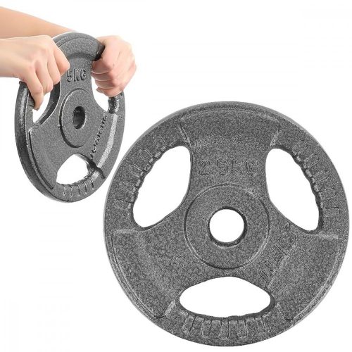 Enero Fit Hammertone - súlytárcsa, 2,5kg, szürke