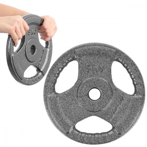 Enero Fit Hammertone - súlytárcsa, 5kg, szürke