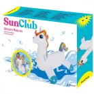 Sun Club - unikornis gumimatrac, 105x75x70cm, fehér