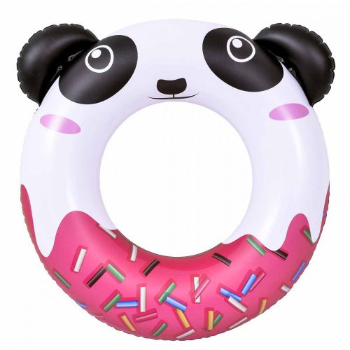 Jilong Donut Panda - úszógumi, 55 cm, rózsaszín/fehér