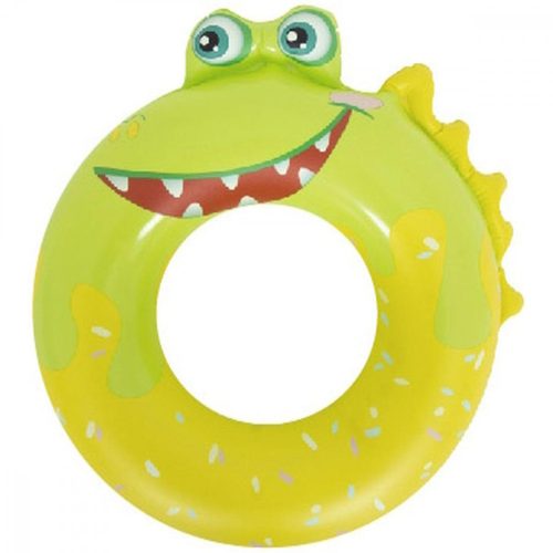 Crocodile Swim Ring - úszógumi, 55cm, krokodil mintás