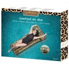 Jleisure Sparkle Shine Leopard - gumimatrac, 169x69x25cm, leopárd mintás