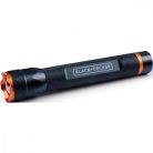 Black + Decker 234939 - taktikai alumínium LED zseblámpa, 3,5W, 200lm, fekete/narancs