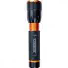 Black + Decker 235134 - taktikai alumínium LED zseblámpa, 3W, 120lm, fekete/narancs