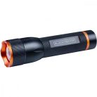 Black + Decker 235134 - taktikai alumínium LED zseblámpa, 3W, 120lm, fekete/narancs