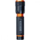 Black + Decker 235141 - taktikai alumínium LED zseblámpa, 3W, 120lm, fekete/narancs