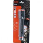 Black + Decker 235165 - taktikai alumínium LED zseblámpa, 6W, 350lm, fekete/narancs