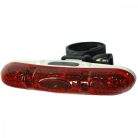 Dunlop 249353 - kerékpár hátsó lámpa, fekete/piros