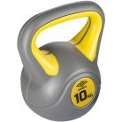 Umbro Kettlebell 10kg - kettlebell súlyzó, szürke/sárga