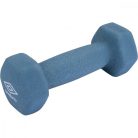 Umbro Dumbbell - neoprén bevonatú kézi súlyzó, 1kg, világoskék