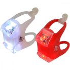 Dunlop 417929 - LED kerékpár lámpa készlet, fehér/piros