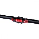 Dunlop 473758 - LED kerékpár lámpa készlet, fekete/piros