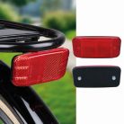 Dunlop 476315 - kerékpár hátsó lámpa, piros/fekete