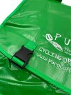 Dunlop 2017288 - PVC kerékpár csomagtartó táska, zöld