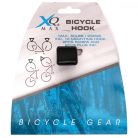Xqmax 7038654 - fali kerékpártartó konzol, fekete