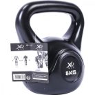 Xqmax 7075871 - kettlebell súlyzó, 12kg, fekete