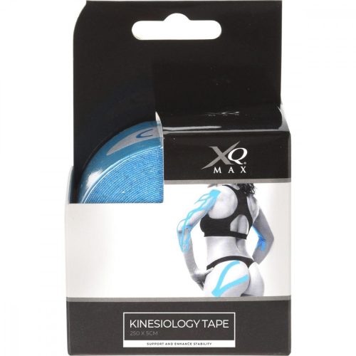 Xqmax Kinesiology Tape - kineziológiai fájdalomcsillapító sportszalag 2,5mx50mm, kék