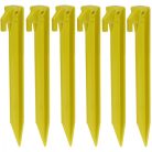 Redcliffs Tent Peg - 6db-os sátorrögzítő (23cm), sárga