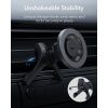 ESR Halolock Magsafe - magsafe mágneses autós telefontartó szellőzőrácsra, fekete