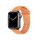 Crong Liquid Band - Apple Watch 42 / 44 / 45 / 49mm szilikon szíj, narancs