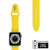 Crong Liquid Band - Apple Watch 38 / 40 / 41mm szilikon szíj, sárga