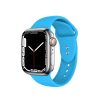 Crong Liquid Band - Apple Watch 38 / 40 / 41mm szilikon szíj, kék