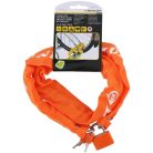 Dunlop Chain Lock - kerékpár zár, 90cm, narancs