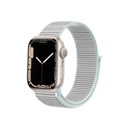   Crong Nylon Loop - Apple Watch 38 / 40 / 41mm nylon szíj, szürke