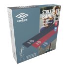 Umbro Stretch Band - 3db-os gumi edzőszalag, többszínű