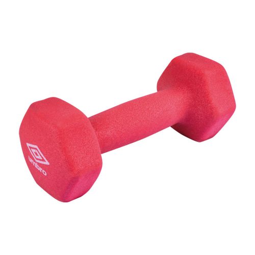 Umbro Dumbbell - egykezes súlyzó, 2kg, piros