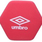 Umbro Dumbbell - egykezes súlyzó, 2kg, piros